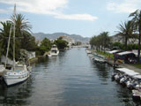 Un canal d'Empuriabrava